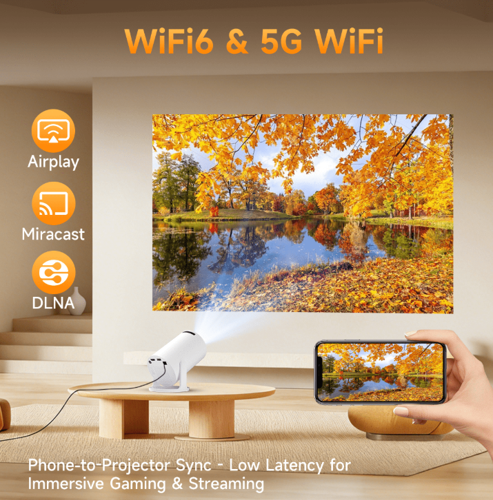 ChamiNest™ Smart Projector - Cine en casa en segundos